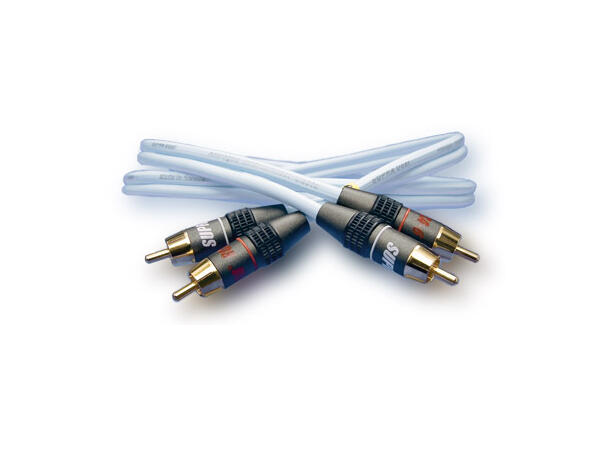 Supra Dual-RCA signalkabel 4 meter